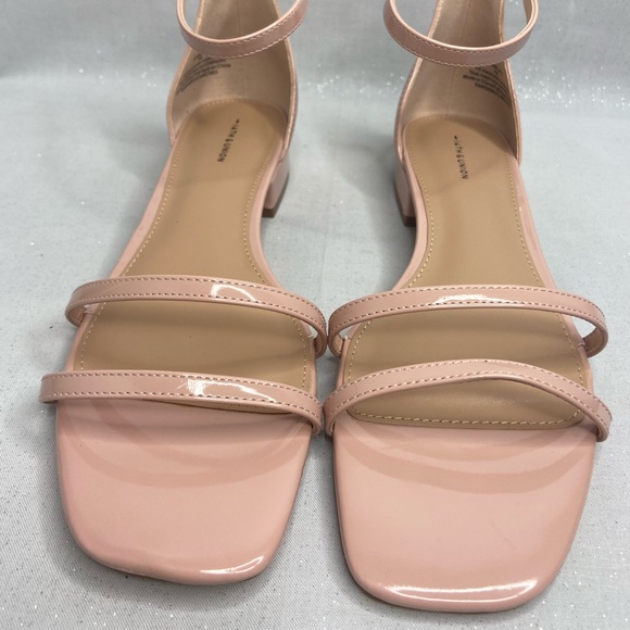 ❌SOLD❌14th And Union Jemma Strappy Sandal Nude Faux - Picture 11 of 14